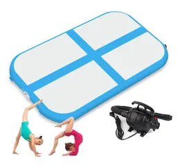 Bloco de ar inflável 10602M da cor roxa que cai Mat For Gym Mini Size Air Mat With Low 3025261