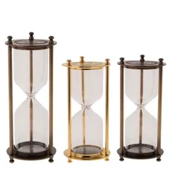 Hemkök tomt sandglasfodral timglas 3 5 10 15 20 minuter traditionell timer timer bärbar LJ2008278938094