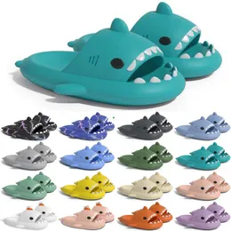 Shark One Designer Shirmper Slides Sandal Slipper for Gai Sandals Pantoufle Mules Men Men Slippers Trainer