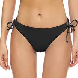 Mutandine da donna a vita bassa costumi da bagno brasiliani bikini in pizzo per le donne lingerie sexy fondo con lacci laterali perizoma intimo taglie forti