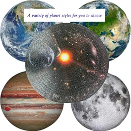 1000 łamigłówek dla dorosłych przestrzeni Earth Moon Universe Rainbow Planet 3D Children Puzzle Puzzle 240305