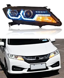 LED LED Running Head Lamp لمصباح هوندا سيتي الأمامي 2016-2018 انعطف