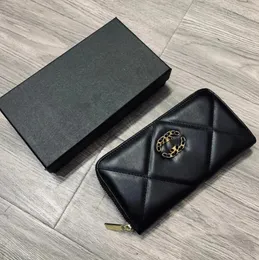 New Designer Wallets Luxury Women Purses Letters Infini Credit Card Holders Fashion Long Style Money Clutch Bags With Original Box High-quality