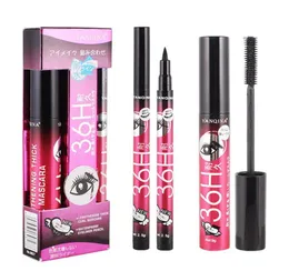 Yanqina Brand Black Eye Mascara Set Long Eyelash Silicone Curving Makeup Makeup 30013699668788