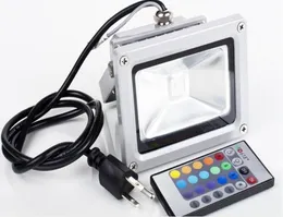 Waterproof 10W RGB LED Flood Light Remote Control L0010127552497