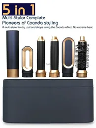 Andere Geräte Haartrockner 5 in1 Trockner Multi Styler Lockenstab Glätteisen Bürste Professioneller Schlag Geschenkbox Styling ToolH2435