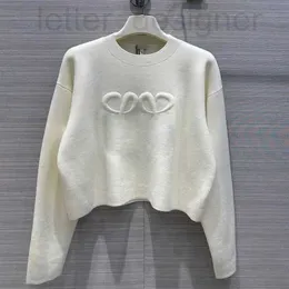 designer kvinnors tröjor jumper kvinnor stickade tröja kläder mode pullover kvinnlig höst vinterkläder damer vita lösa långa ärmar eleganta avslappnade toppar z2d2