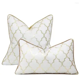 Pillow High-end 45x45 Jacquard LUXURY 50x50cm Decorative Cover 30x50 For Livingroom Bedroom Sofa Decor Pillowcase