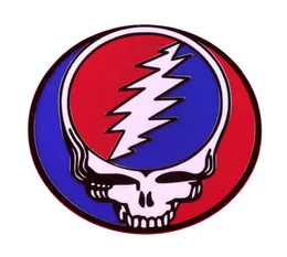 Grateful Dead Rock Music Album Steal Your Face Skull Logo Emamel Pin7842082