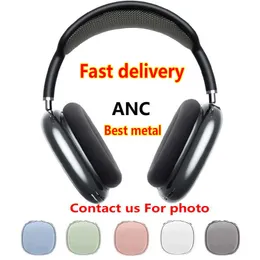 AirPods 용 최대 최고 품질의 헤드 밴드 헤드폰 금속 재료 액세서리 방수 보호 케이스 ANC 소음 취소 보호 헤드폰 여행 케이스