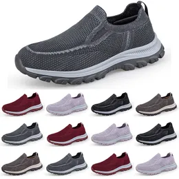 Gai New Spring and Summer Eldly Men's One Step Soft Sole Casual Gai Women's Walking Shoes 39-44 42