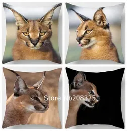 枕ケースZengiaビッグフロッパクッションカバー45x45cmソファカーリビングルーム枕カバー用の猫の装飾枕4877408