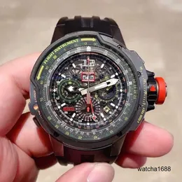 Casual Watches Fashion Na ręce RM RM WIDZA RM39-01 Automatyczny zegarek mechaniczny Titanium stopion RM39-01 Data Wyświetlanie Centralna Minuta i Timing Limited Limited