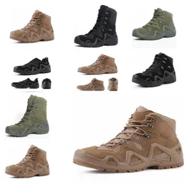 Bocots New Mden 's Boots 군대 전술 군용 빗자 부츠 야외 하이킹 부츠 겨울 사막 부츠 오토바이 부츠 Zapatos Hombre Gai