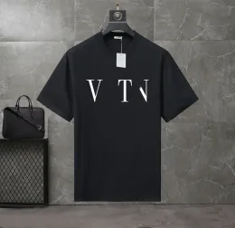 Mens Designer designer bag Band T Shirts Fashion Black White Short Sleeve Luxury Letter Pattern T-shirt