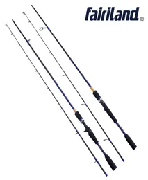 66 7ft 19821m 회전 캐스팅로드 L Ul Power Baitcasting Fishing Rod High Carbon Fiber 2 Sec Lure Rod3438550