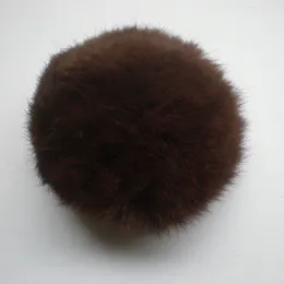 8 cm okrągły wiele kolorów Rabbit Fur Akcesoria Kall Whole 50pcs Lot Pompoms Fast and Express Sipment315Q