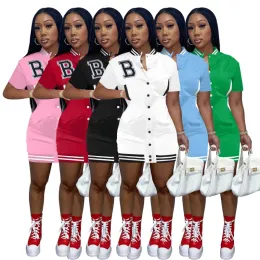 Dress Akaily Casual Black Green Pink Summer Bodycon Dress Women Streetwear Short Sleeve Letter Dress White Mini Dress For Women 2022