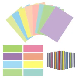 24 Stück Legasthenie-Geführte Hilfsmittel Hervorheben Langlebige farbige Overlays für die Schule Reduzieren Sie visuellen Stress College-Kinder Lehrerbedarf 240227
