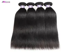 8A Unprocessed Peruvian Human Hair Bundles Brazilian Body Wave Straight Hair Weave 34Bundles Mink Brazillian Body Wave Silky Stra5022757