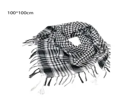 Whole Charming Arab Shemagh Tactical Palestine Light Polyester Scarf Shawl For Men Fashion Plaid Printed Men Scarf Wraps7220943