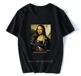 Men039s Magliette Mona Lisa Harajuku Estetica Divertente T Shirt Donna Vintage Grunge Maglietta anni '90 Maglietta Moda Streetwear Top Tee 7433630