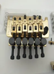 Ponte per chitarra Tremolo Gold FR System Doppio dado di bloccaggio vibrato 42mm 43mm Prodotto in Corea1412506