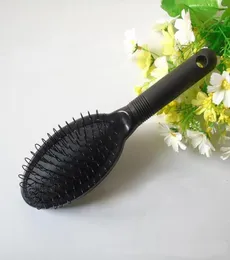 1ps Black Professional Wig Hair Extension Care Care Pin Comb Salon Styling Hair Brush1479863