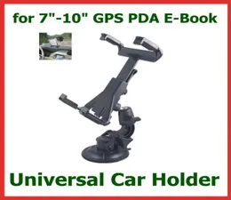 Universal Windscreen Car Mount Holder justerbar för 7 101 tums tablett PC iPad Mini P1000 GPS Navigator nackstödssugkopp Hol3667777