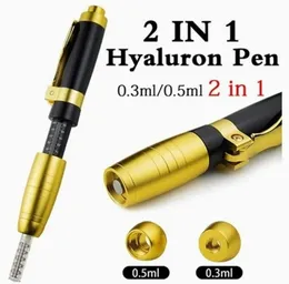 2 في 1 قلم Hyaluron مع 0.3 مل 0.5 مل أداة محول Ampoule Adapter Adapter Tool