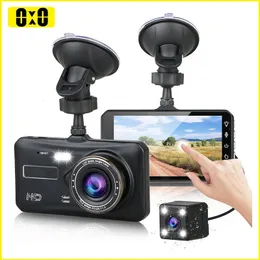 DASH CAM FRONT OCH BAKT KAMERA BIL DVR CAR VIDEO RECORDER FORDOLJ BLACK BOX FULL HD 1080P NIGHTVISION DRIVER RECORDER 240219