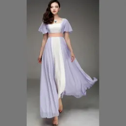 ドレス送料無料女性マキシプロムドレス衣装のためのタイタニックドレスハロウィーンプロムドレスリアルイメージ高品質のイブニングドレス