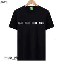 Boss Mens T Shirt T-shirt da uomo di moda di alta qualità Polo di lusso Girocollo Top traspirante Bos Business Shirt Casual Tee Uomo Taglia M-XXXL 261