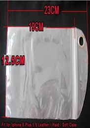 125x23CM Borsa al dettaglio Confezione Imballaggio Cerniera impermeabile Plastica trasparente per Iphone 11 Pro Max XR XS 8 Samsung S9 S10 S20 Pelle dura5226950