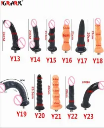 IGRARK Lot Types Traditional Sex Machine A2 F2 Attachment 3XLR Attachment Dildo Suction Cup Sex Love Machine For Women man Y20042180739