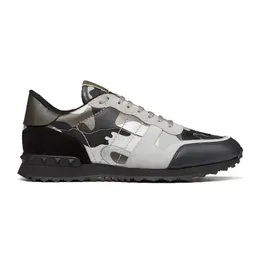 Löpskor lyxskor designer skor män tränare militär grönt mesh tyg pastell grå marin herr casual sportskor tränare loafers sneakers djuphavsnät