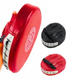 Curved Boxing Equipment Pads Muay Thai Hand Target Sanda Training Thickened Earthquakeresistant Baffle PU Paws for boxing5667572