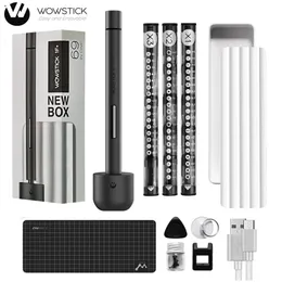 Wowstick 1F Pro 64 In 1 Electric Screwdriver Driver Cordless Lithium-ion Charge LED Light Power Screw Driver Kit 240219