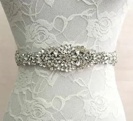 Cintura da sposa Cintura da sposa Principessa Cintura con strass Ragazza Fiore Abito da damigella d'onore Accessori Nastro multicolore SW519266319