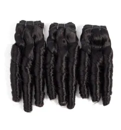 9A Funmi Hair Spring Curl 1020 pollici Brasiliano Indiano Grezzo Capelli Vergini Colore Naturale Romance Curl Estensioni Dei Capelli All'uncinetto 3 Pezzilo5291380