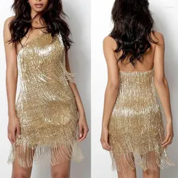 Abbigliamento da palco Strass Frange scintillanti Body da donna Vestito da discoteca Glisten Costume da ballo Body da cantante intero