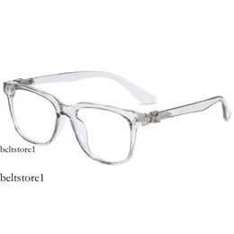Sunglasses Designer Ch Cross Glasses Frame Chromes Brand for Men Women Trendy Round Face Tr90 Eye Male Protection Heart Luxury Eyeglass Frames 2024 1qbz Oa4d