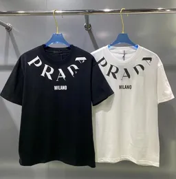 Designerska koszulka luksusowa marka Pra t koszule męskie koszulki krótkie rękawowe koszule letnie koszule hip hop streetwear