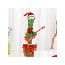 حيوانات أفخم محشوة Peluche Bebe Interactive Cactus Jack Hy Wy P Plant Wy Sing and Dance Enchanting for Baby Stuffed Animals Dr Dhaqe