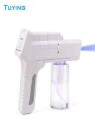 Pistola sem fio portátil sanitizante inalambrica blu ray anion nano pistola para desinfecção e pulverização de álcool uso doméstico 3289694