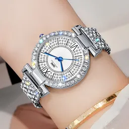 Beliebte Modeuhren mit Diamanteinlage, elegante Schmuckverschlüsse, Quarzverschlüsse, Damenuhren und Damenuhren