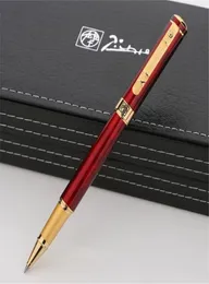 Top Luxury Picasso 902 Pen Wine Red Golden Plating Engrave Roller ball pen Business office supplies Writing Smooth options pens wi1724764