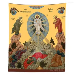 Tapissries Gente de Dios Bekant uppmaning till Comforters Church of Jesus Kristus senare transfiguration Gods Versailles Tapestry