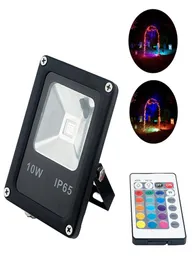 10WカラーのRGB LED Flood Light Colorの変更IP65高速道路屋外Wall6818751用防水ランプ