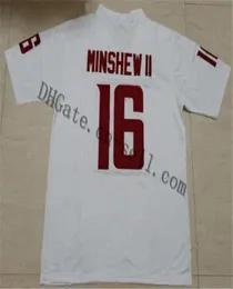 16 Gardner Minshew II Washington State Cougars Red White Black Color Mens Youth WSU College Jerseys 2020 New Style 150TH Football 9509288